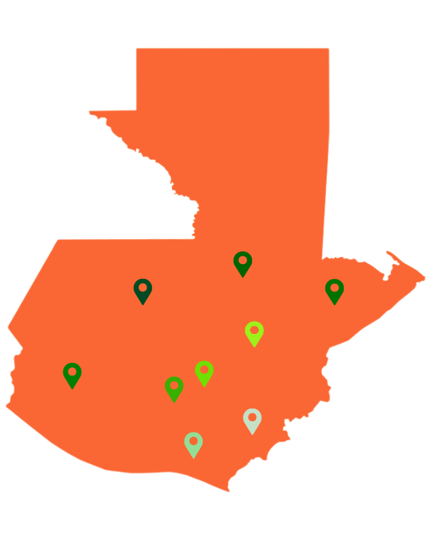 Mapa de Guatemala