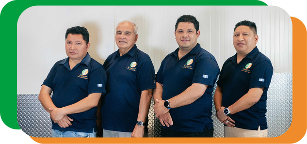 Equipo del Banco de Alimentos trabajando